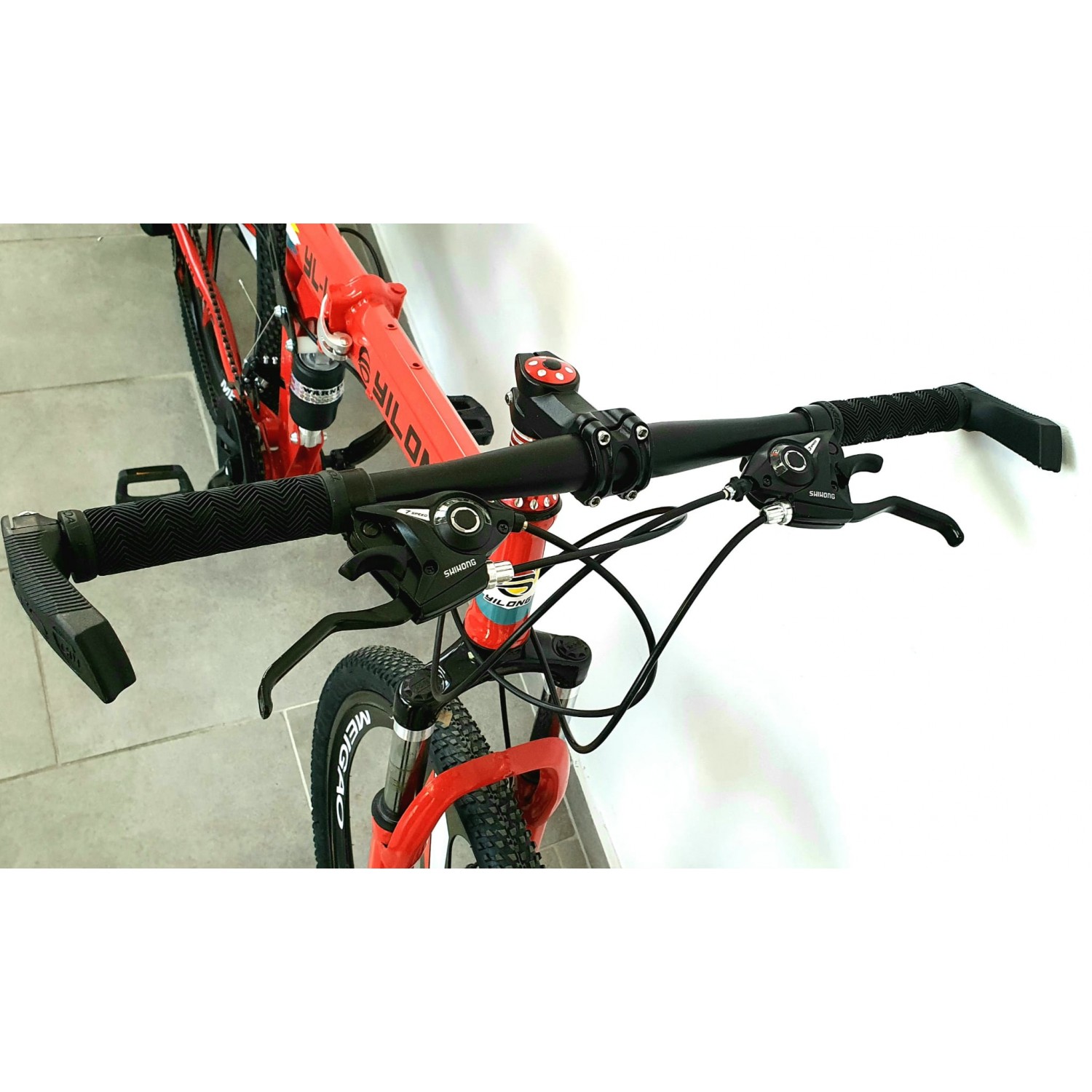 Bicicleta MTB, 29 Inch, 21 Viteze, Pliabila, Frane Disc fata/spate, Full Suspension Biciclete barbati